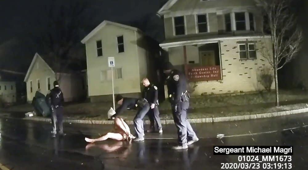 Cops put the hood on him video in Black man’s suffocation shows